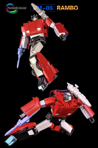 Fantastic Model Fanstoys FM05 FM-05 Rambo ( Fans Toys G1 Sideswipe) 21cm / 8.3"