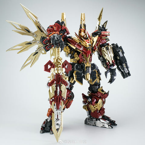 Cang Toys Cang-Toys CY-Mini 01 / 02 /03 / 04 / 05 / 06  Mini Chiyou ( Predaking ) Combiner 10cm / 4"