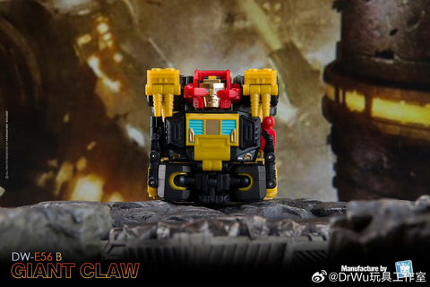 【Pre-Order】Dr.Wu & Mechanic Studio Extreme Warfare DWE56B DW-E56B Giant Claw ( Scorponok / Black Zarak ) Black Version Dr Wu 10cm / 4"