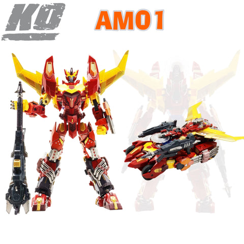 4th Party NB No Brand AM-01 AM01 (KO AMT01 AMT-01 Adamas Machina Rodimus Prime Hot Rod) 23cm / 9"