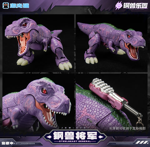 【Pre-Order】Jiguangmao Light Cat JGM Toy Steel Beast Park Series JGM-SZ01 Steelbeast General (BW Megatron) 15cm / 5.9"