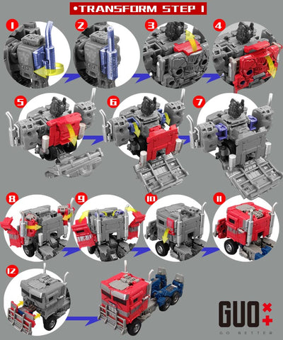 【Incoming】Go Better Studio GX-60 GX60 Gap fillers for Buzzworthy Bumblebee Studio Series SS-102 Optimus Prime Upgrade Kit