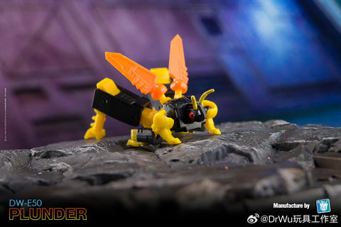 【Pre-Order】Dr.Wu & Mechanic Studio Extreme Warfare DW-E49 / E50 / E51 / E52 / E49Y / E53 (Lamborghini Countach Brothers + Tigertrack + Deluxe Insecticons) Complete Two-Pack Set 4.5cm