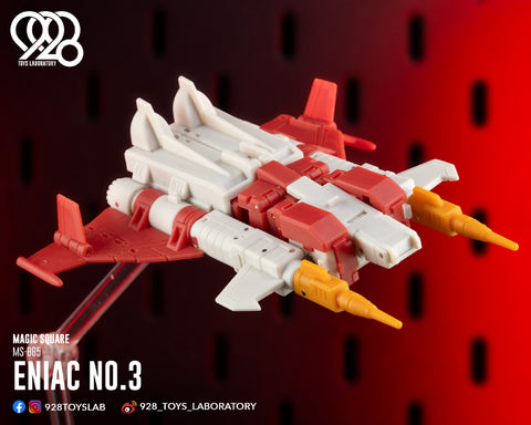 【Pre-Order】Magic Square MS-Toys MS-B65 MSB65 Eniac No.3 (G1 Strafe / Technobots / Computron) 10cm / 4"