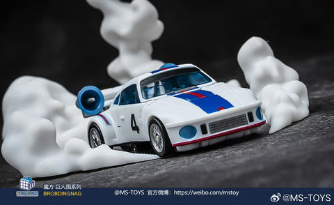 Magic Square MS-Toys MS-B35 MSB35 Blues (Jazz Legends Class) 2025 Version (Transparent Window / Modified Chest) 9cm / 3.5"