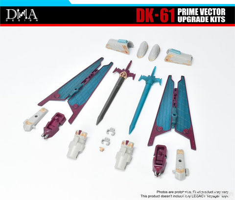 DNA Design DK-61 DK61 Upgrade Kits for Legacy United Cybertron Universe Prime Vector