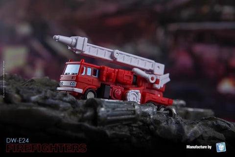 Dr.Wu & Mechanic Studio Extreme Warfare DW-E24 DWE24 Firefighters (Inferno) Legends Class (Original Version) 5.5" / 2.2cm