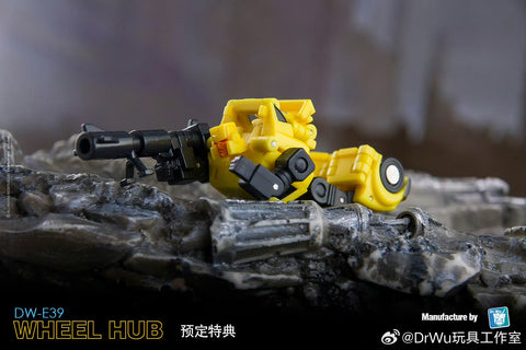 【Pre-Order】Dr.Wu & Mechanic Studio Extreme Warfare DW-E39 Wheel Hub (Hubcap) / DW-E38B Pulse Gun (Shockwave) Version 2 in 1 set 4.5cm