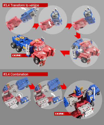 Go Better Studio GX-56 GX56 Gap fillers for Legacy Evolution Commander Armada Universe Optimus Prime Upgrade Kit