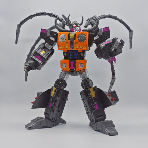 4th Party Shide 2966-18B 1:1 Modified KO Takara Tomy MX-00 Unicron Supreme Class 2003 Version （Black Version）30cm / 12"