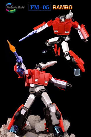 Fantastic Model Fanstoys FM05 FM-05 Rambo ( Fans Toys G1 Sideswipe) 21cm / 8.3"