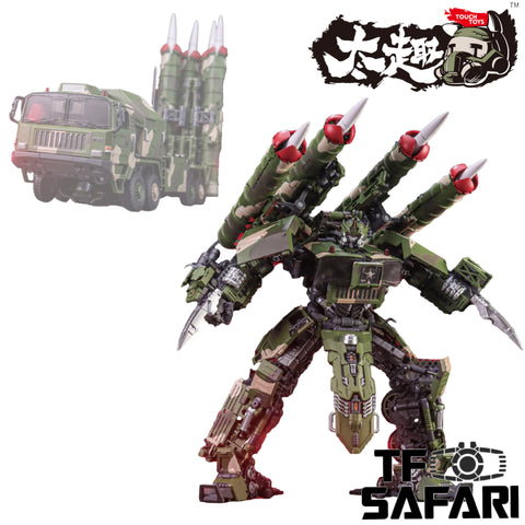 【Pre-Order】Touch Toys Hellbird Yanji HQ-9BE HQ9BE Missile Launcher (Designed by Black Apple ) Touchtoys 30cm / 9.5cm