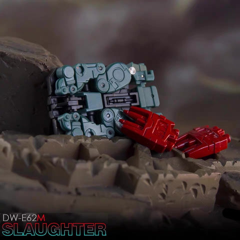 Dr.Wu & Mechanic Studio DW-E61M Brutality & E62M (Slugfest and Overkill, 2 in 1 Mini-Cassette Warriors ) Shattered Glass Version for WFC Siege Soundwave / Blaster Dr Wu