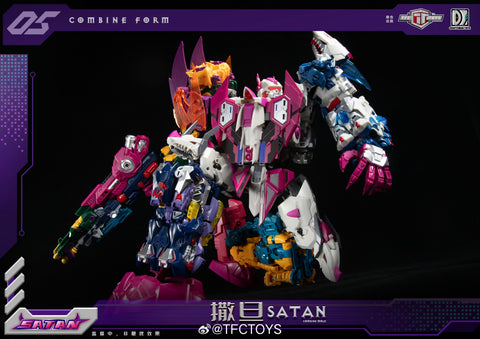 TFC Toys S-05 S05 Jakiro of Satan Combiner ( Hun-Grrr of Abominus)