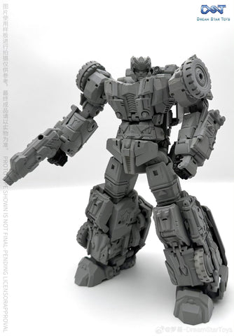 【Pre-Order】Dream Star Toys  DST02-005 DST02005 ( Mixmaster, Constructicon, Devastator Combiner) DreamStarToys Metallic Version 24.5 cm / 9.6"