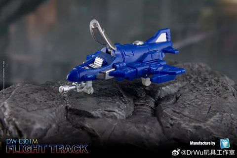 【Pre-Order】Dr.Wu DW ES01M DW-ES01M Flight Track ( Flywheels / Skytread Duocon Shattered Glass SG Version) Dr Wu Blue / Red Version 7cm / 2.8"