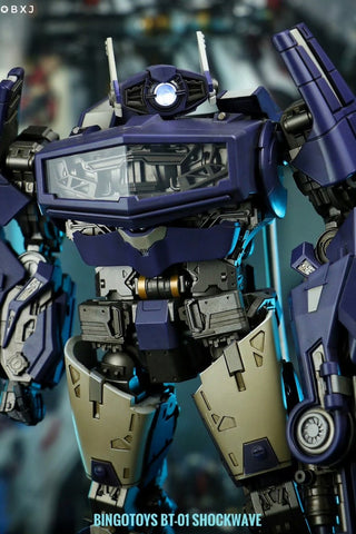 【Incoming】Bingo Toys BingoToys BT01 BT-01 Silencer (Bumblebee Movie Shockwave) 30cm / 12"