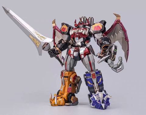 4th Party Explosion Model (Zhalie Model) ZL01 ZL-01 KO Flame Toys Mighty Morphin Power Rangers Dino Megazord 25cm