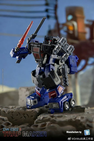 【Pre-Order】Dr.Wu DWES02B DW-ES02B Trap Maker ( Battletrap Duocon) Dr Wu G2 Black Version7cm / 2.8" (Copy)