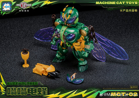 【Pre-Order】Machinecat-Toys Machine Cat Toys (JiGuangMao Toy JGM) MCT-02 MCT02 Buzz Voltbee (BW Waspinator)