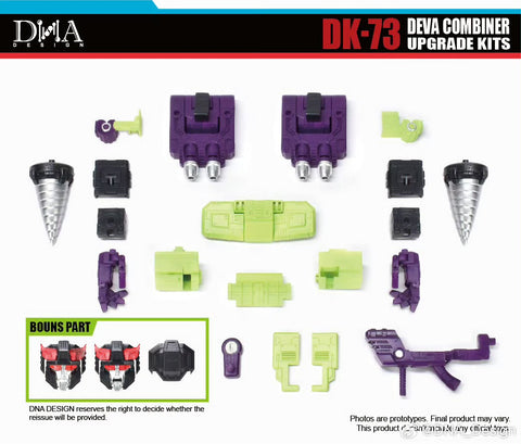 【Pre-Order】 DNA Design DK-73 DK73 For Studio Series 86 Devastator Combiner Upgrade Kits