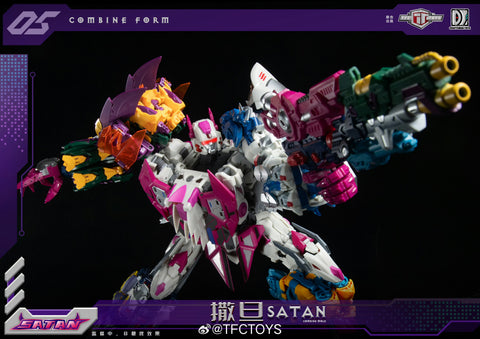 TFC Toys S-05 S05 Jakiro of Satan Combiner ( Hun-Grrr of Abominus)