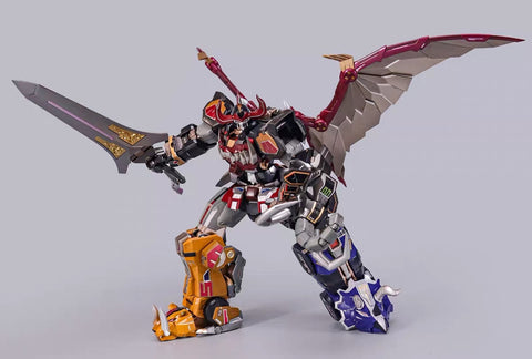 4th Party Explosion Model (Zhalie Model) ZL01 ZL-01 KO Flame Toys Mighty Morphin Power Rangers Dino Megazord 25cm