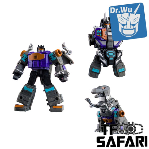 【Pre-Order】Dr.Wu & Mechanic Studio DW-E63M DWE63M T-rex Trex (Grimlock / Volcanicus) Shattered Glass SG Version Dr Wu