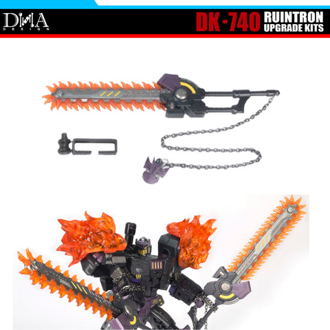 【Incoming】DNA Design DK-74O DK74O Orange Ruintron Upgrade Kits for Age of the Primes AoP Megatronus The Fallen