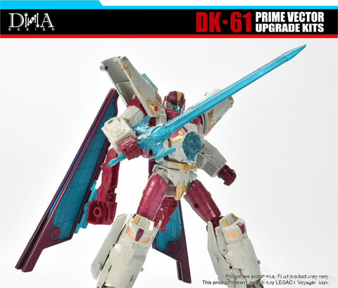 DNA Design DK-61 DK61 Upgrade Kits for Legacy United Cybertron Universe Prime Vector