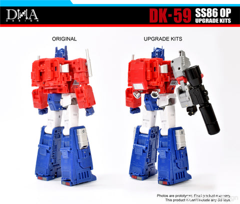 DNA Design DK-59 DK59 Upgrade Kits for Studio Series 86 SS86 Optimus Prime