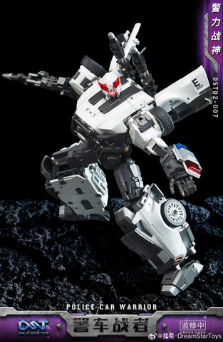 【Pre-Order】Dream Star Toys  DST02-007 DST02007 ( Prowl Combiner Mode, Constructicon, Devastator Combiner) DreamStarToys Metallic Version 24.5 cm / 9.6"