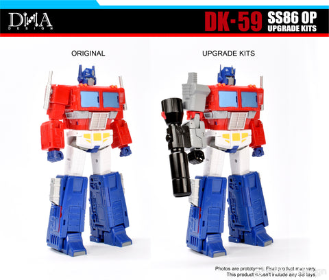DNA Design DK-59 DK59 Upgrade Kits for Studio Series 86 SS86 Optimus Prime