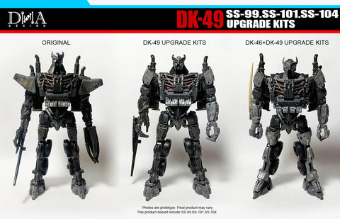 DNA Design DK-49 DK49 Upgrade Kits for Studio Series SS-99 Battletrap, SS-101 Scourge & SS-104 Nightbird