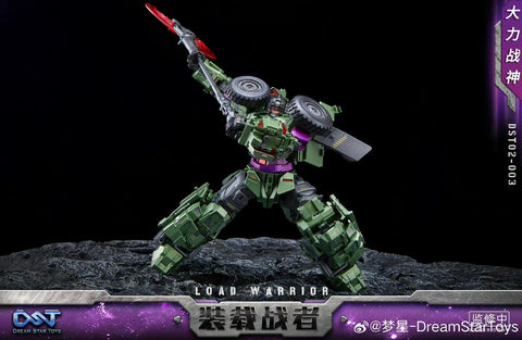 【Pre-Order】Dream Star Toys  DST02-003 DST02003 Load Warrior ( Long Haul, Constructicon, Devastator Combiner) DreamStarToys Metallic Version 24.5 cm / 9.6"