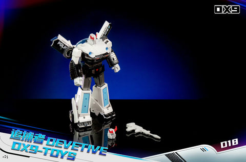 【Pre-Order】DX9 Toys D18 D-18 Devetive (Prowl G1 MP 2.0) 18cm / 7"