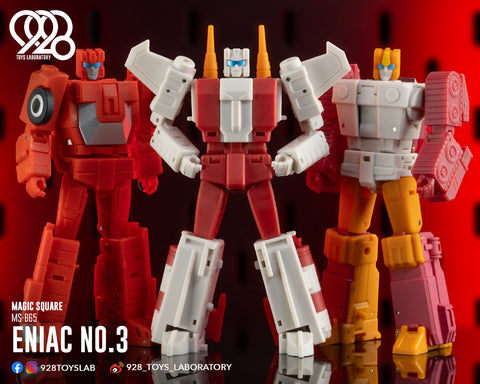 【Pre-Order】Magic Square MS-Toys MS-B65 MSB65 Eniac No.3 (G1 Strafe / Technobots / Computron) 10cm / 4"