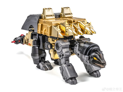 NA Newage H72EX H-72EX Typhon (Ankylosaurus Dinobot Volcanicus Combiner) Toy Color Version 16cm / 6.3"