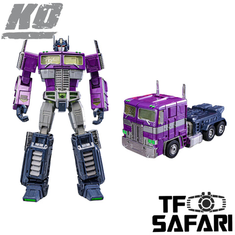 4th Party WJ WEISHUANG MPP10SG MPP-10SG Commander ( 8019A Oversized MP10 Optimus Prime) SG / Shattered Glass Version 32cm / 12.6"