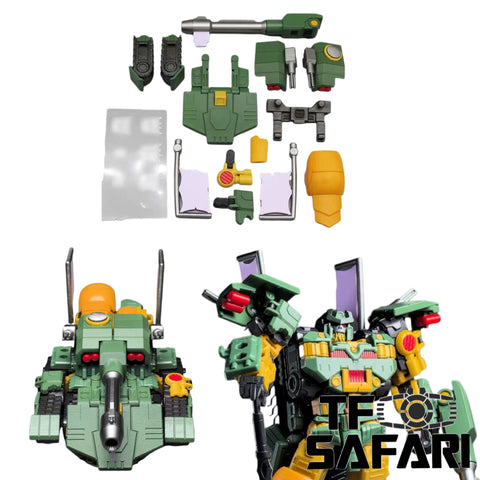 ZX Studio ZX-18 ZX18 Upgrade Kit & Weapon set for Legacy United Doom'N Destruction Bludgeon Upgrade Kit