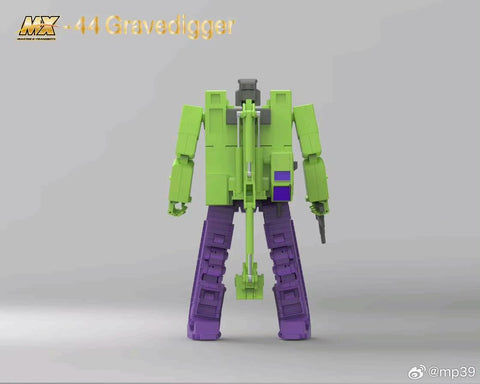 XTransbots MX-44 Gravedigger (Scavenger, Devastator Combiner)  X-transbots 22cm / 8.7"