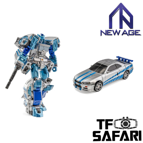 【Pre-Order】NA NewAge S-02S S02S S2S Cole (Drift Grey / Skyblue Version) New Age 15-17cm