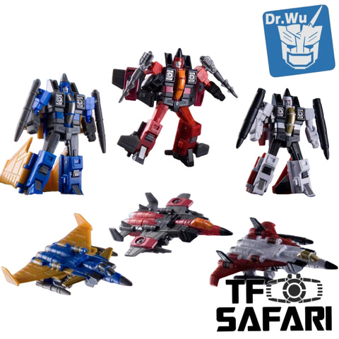 Dr.Wu & Mechanic Studio Extreme Warfare DW-E19 Profel / E20 Elegy / E21 Turbo (Thrust / Dirge / Ramjet) fit to Earthrise Titan Class 3 in 1 set 5.5cm / 2"
