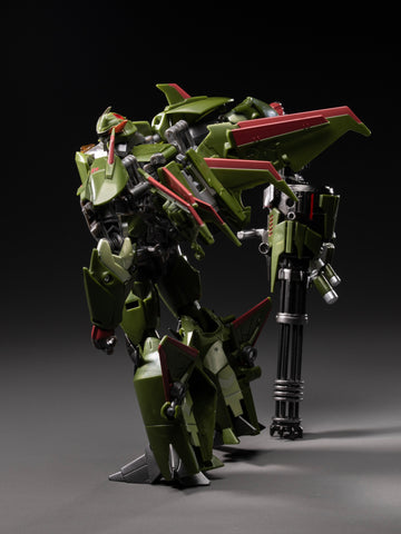 【Pre-Order】Gear Factory (Aka APC Toys) GF04 GF-04 (APC013) Bolt Green Airfighter ( Modified TFP Skyquake)