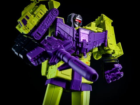 Magic Square MS Toys Constructor Devastator MS-B37A/38A MS-B39A/40A MS-B41A/B42ACombiner 3 sets Combo Repainted Version 25cm / 9.85"