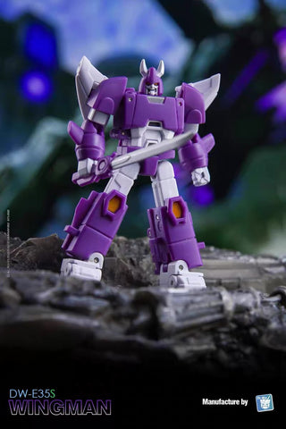 Dr.Wu & Mechanic Studio Extreme Warfare 4 Sets DW-E34M Wasp / E35S Wingman (Purple) / E34G Golden Beetle / E35M Wingman (Orange)  2 in 1 set 4.5cm