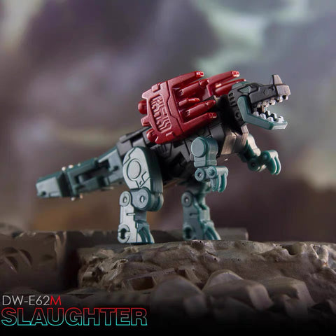 Dr.Wu & Mechanic Studio DW-E61M Brutality & E62M (Slugfest and Overkill, 2 in 1 Mini-Cassette Warriors ) Shattered Glass Version for WFC Siege Soundwave / Blaster Dr Wu