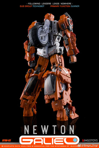 【Pre-Order】Bingo Toys BingoToys BT08-02 BT-0802 BT0802 BT08-02 Newton Galileo Combiner (IDW Afterburner Technobots Computron) 25cm / 9.8"