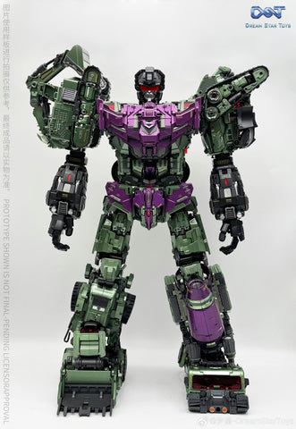 【Pre-Order】Dream Star Toys  DST02-006 DST02006 ( Scavenger, Constructicon, Devastator Combiner) DreamStarToys Metallic Version 24.5 cm / 9.6"