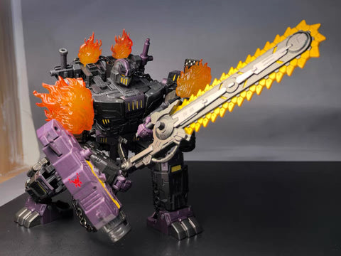 ZX Studio ZX-20 ZX20 Upgrade Kit / Weapon Set (Saw Blade)  for Age of the Primes AoP Megatronus The Fallen Upgrade Kit